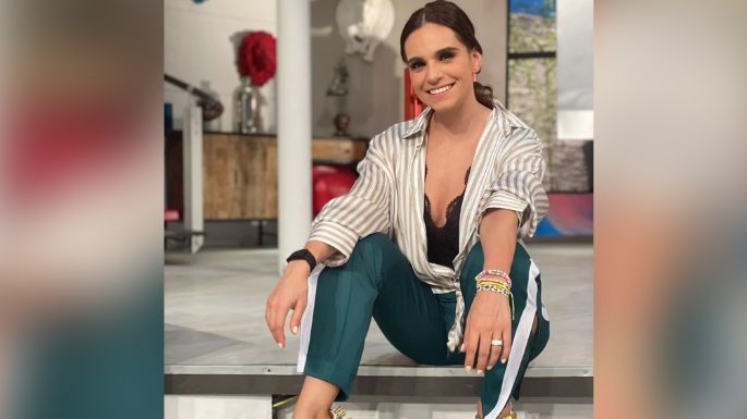 Tania Rincón se roba las miradas en Televisa al posar en sensual vestido