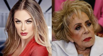 Aracely Arámbula defiende a Silvia Pinal tras regresar al teatro: "Para eso nació"