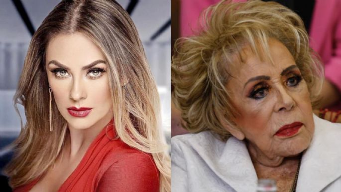 Aracely Arámbula defiende a Silvia Pinal tras regresar al teatro: "Para eso nació"