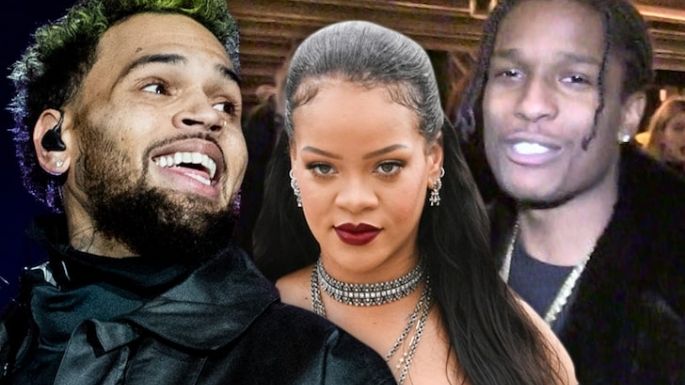 Después de golpearla brutalmente, Chris Brown causa polémica al felicitar a Rihanna por su bebé