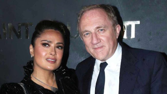 Salma Hayek y Fracois-Henri Pinault están dentro de las 25 personas más ricas del Reino Unido