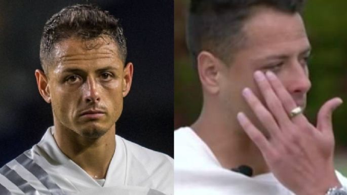 Al borde del llanto,  Javier 'Chicharito' Hernández habla del distanciamiento con sus hijos