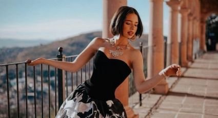 Ángela Aguilar luce encantador look negro y enciende a todo Instagram