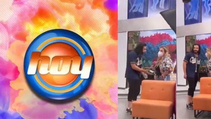 VIDEO: ¡Tensión en Televisa! Productora de 'Hoy' da tremendo regañó en vivo a actor por esto