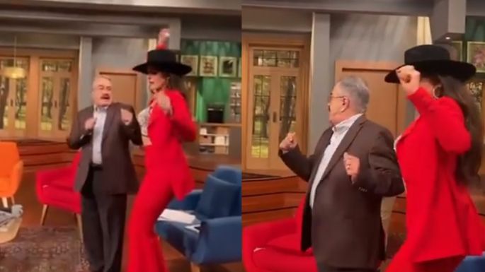 VIDEO: Pedro Sola enloquece a TV Azteca con sus sensuales paso de baile en 'Ventaneando'