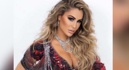 FOTO: Ninel Conde llega a Telemundo y enamora con este ceñido vestido plateado