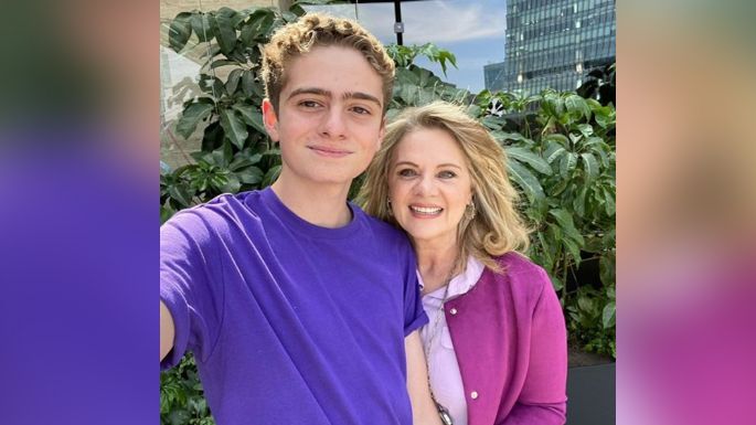 Érika Buenfil publica tierna FOTO con su hijo y conmueve a sus seguidores