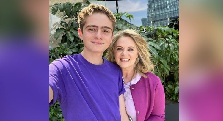 VIDEO: Érika Buenfil se siente orgullosa de la empatía de su hijo; estos son los detalles