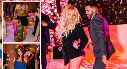 FOTOS: Este fue el vestido de novia Versace de Britney Spears para su boda con Sam Asghari