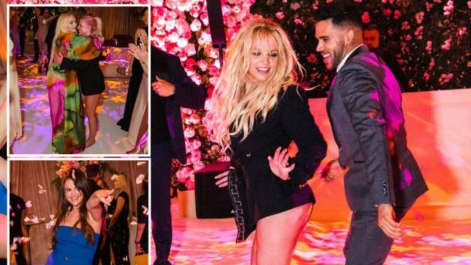 FOTOS: Este fue el vestido de novia Versace de Britney Spears para su boda con Sam Asghari