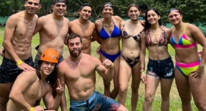 'Exatlón': Dan Noyola logra reunir al equipo azul en un divertido viaje por la Huasteca Potosina