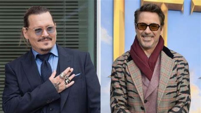 Revelan que Johnny Depp habló con Robert Downey Jr. luego de ganar el juicio; Esto platicaron