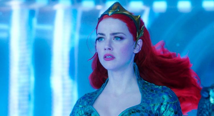 Amber Heard reacciona a las afirmaciones de que ya la eliminaron de 'Aquaman 2'
