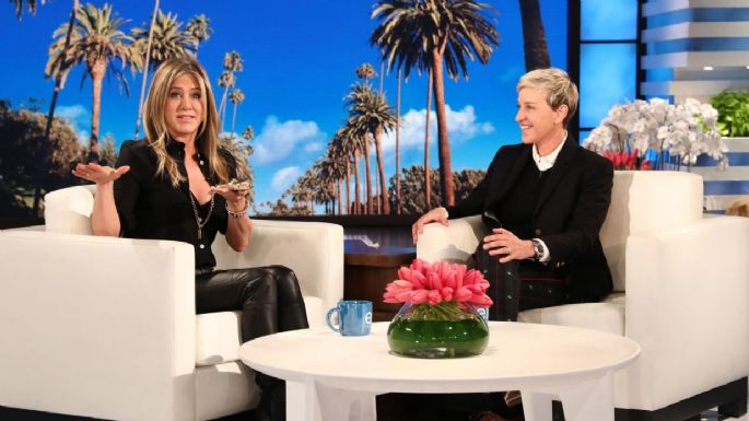 Jennifer Aniston revela que su aparición en el último programa de Ellen DeGeneres fue extraño