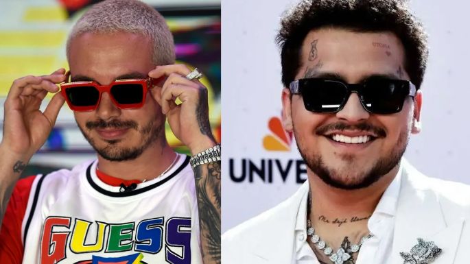 "Se pone sensible": J Balvin reacciona a canción que Christian Nodal le dedica