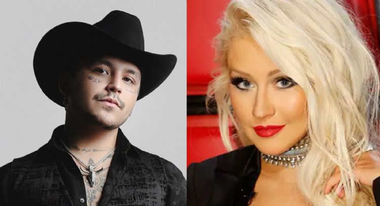 Christian Nodal deja atrás las polémicas y estrena canción junto a Cristina Aguilera
