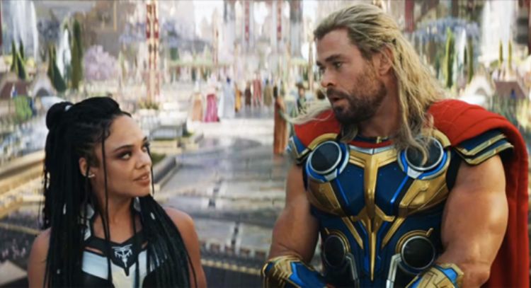 Mira el nuevo clip de 'Thor: Love and Thunder' que muestra a Zeus como el poderoso Dios del trueno