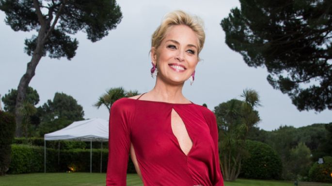 Sharon Stone revela que sufrió 9 abortos mientras le muestra su apoyo a Peta Murgatroyd