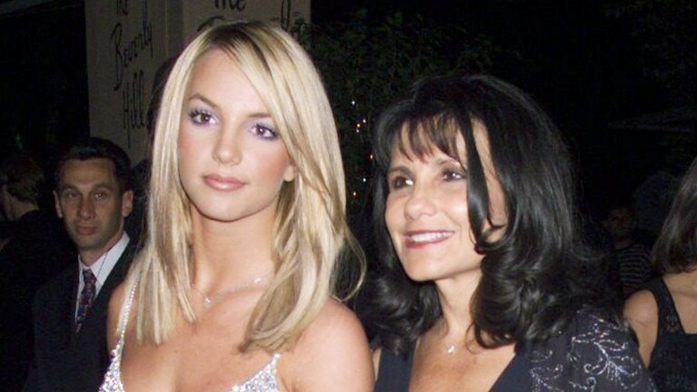 Britney y su mamá