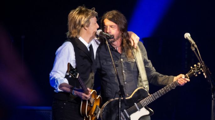 Dave Grohl se une a Paul McCartney en su primera actuación desde la muerte de Taylor Hawkins