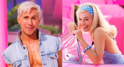 Margot Robbie y Ryan Gosling lucen un colorido atuendo de la próxima película 'Barbie'