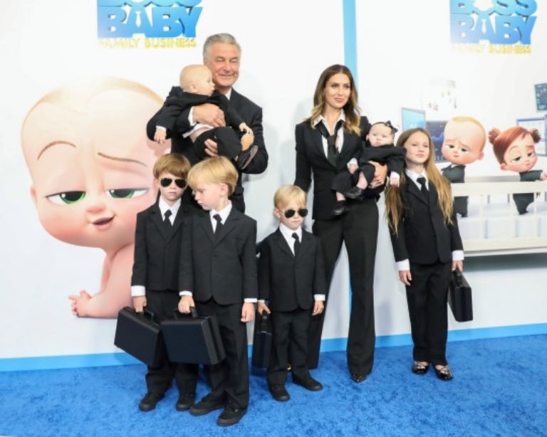 Alec Baldwin y familia