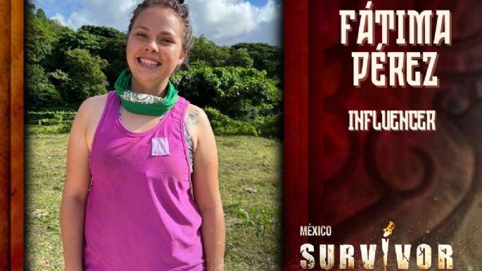 'Survivor México': ¿Quién es Fátima Pérez, el nuevo refuerzo de Halcones?