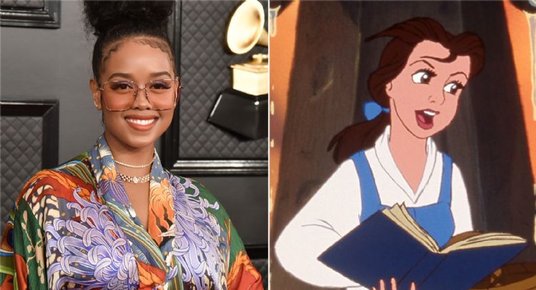 H.E.R. interpretara a 'Bella' en una nueva adaptación televisiva de 'La Bella y la Bestia' de Disney