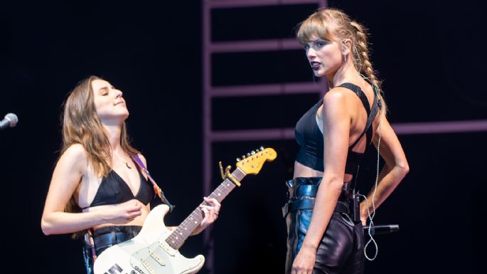 Taylor Swift se une sorpresivamente a Haim durante un concierto en Londres; escúchalas aquí