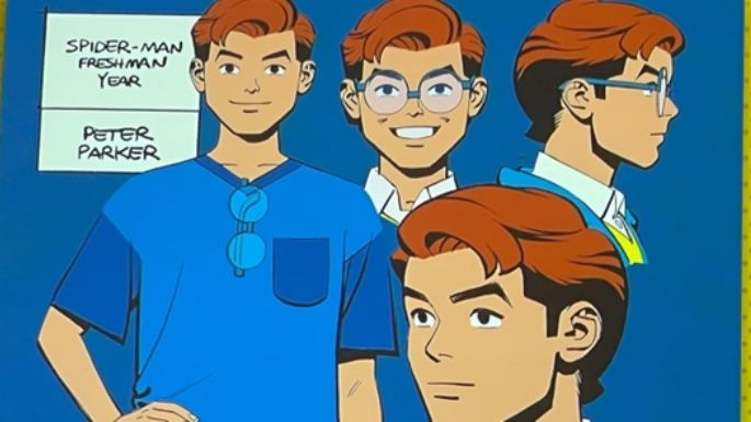 Revelan las primeras imágenes de la nueva serie animada 'Spider-Man: Freshman Year' en la Comic-Con