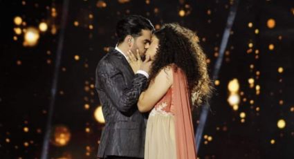 'La Academia': Cesia y Andrés protagonizan apasionado beso y enloquecen a sus fans