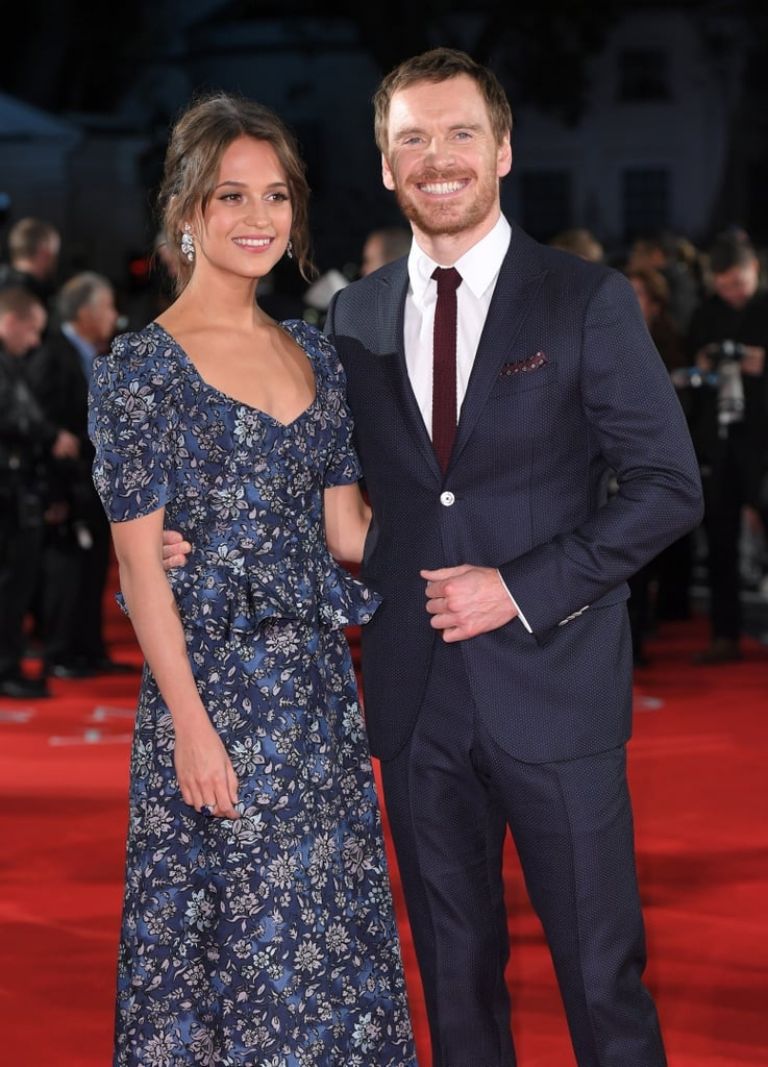 Alicia Vikander y Michael Fassbender