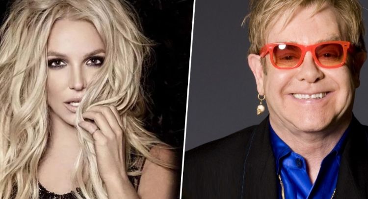 Elton John trae de vuelta a la música a Britney Spears con el clásico 'Tiny Dancer'