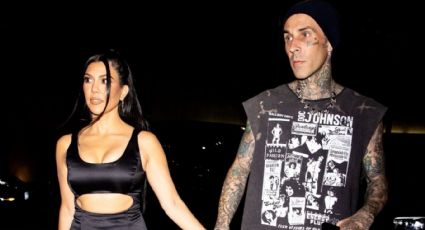 Kourtney Kardashian se postula después de que Travis Barker fuera llevado de emergencia