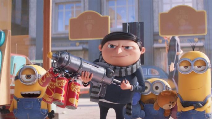 'Minions: Rise of Gru' lidera la taquilla con 128mdd en su primer fin de semana