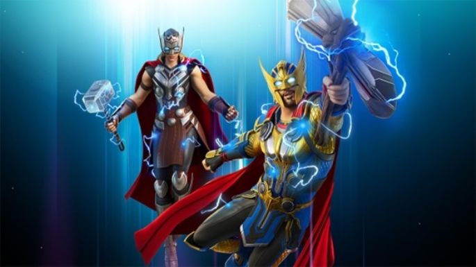 'Fortnite' añade dos poderosas skins basadas en la nueva 'Thor: Love and Thunder' de Marvel