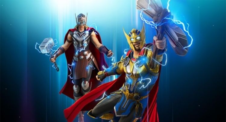 'Fortnite' añade dos poderosas skins basadas en la nueva 'Thor: Love and Thunder' de Marvel