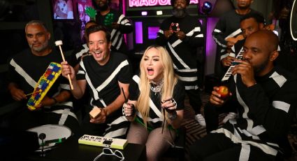 VIDEO: Madonna se une a Jimmy Fallon, para interpretar esta canción con instrumentos de juguete