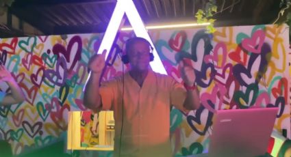 Alfredo Adame sigue explotando su faceta como DJ, ahora ofrece clases gratuitas