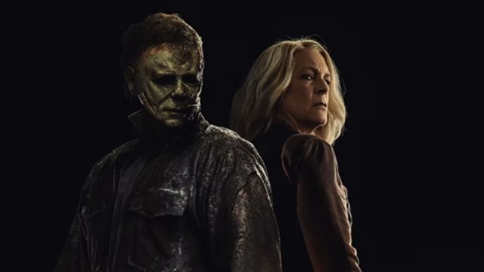 'Halloween Ends' revela un nuevo póster del enfrentamiento final de Michael Myers y Laurie Strode