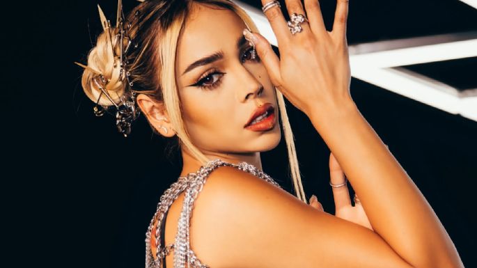 FOTO: Danna Paola luce encantador 'outfit' negro y roba suspiros a sus seguidores de Instagram