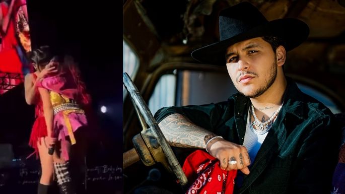 ¿Y Christian Nodal? Cazzu se olvida de su novio y besa a Lali Esposito en concierto