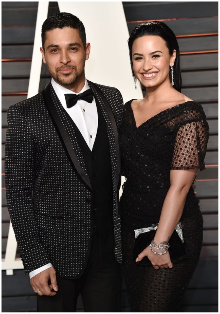 Wilmer Valderrama y Demi Lovato