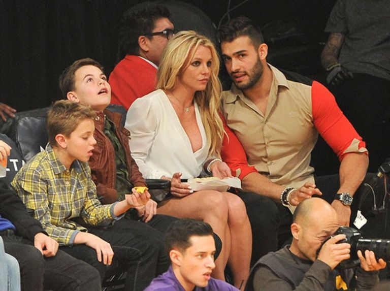 Sam Asghari y Britney Spears