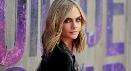 Cara Delevingne causa preocupación al dejarse ver con apariencia extraña en aeropuerto