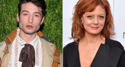 Ezra Miller exigiría a Susan Sarandon que le rinda homenaje en un altar dedicado al actor