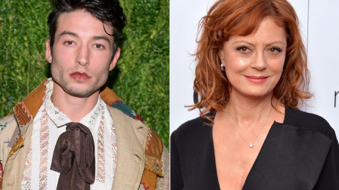 Ezra Miller exigiría a Susan Sarandon que le rinda homenaje en un altar dedicado al actor