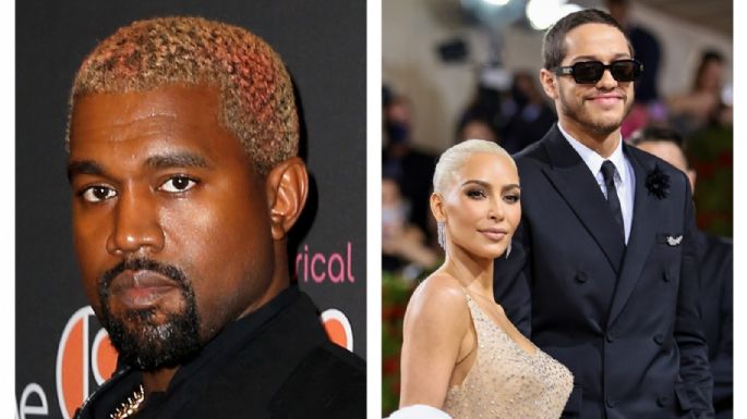 Kanye West arremete contra Pete Davidson por tatuaje sobre sus 4 hijos con Kim Kardashian