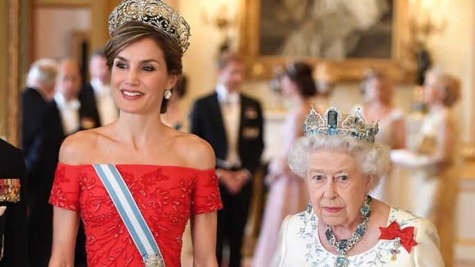 De esta manera, la reina Letizia de España honró la memoria de la reina Isabel II