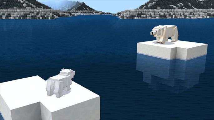 'Minecraft' se asocia con la BBC para el evento 'DLC Frozen Planet 2' sobre el cambio climático